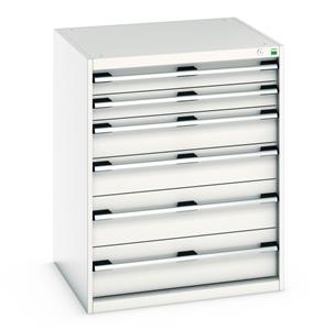 Bott Drawer Cabinets 800 x 750 Drawer Cabinet 1000 mm high - 6 drawers